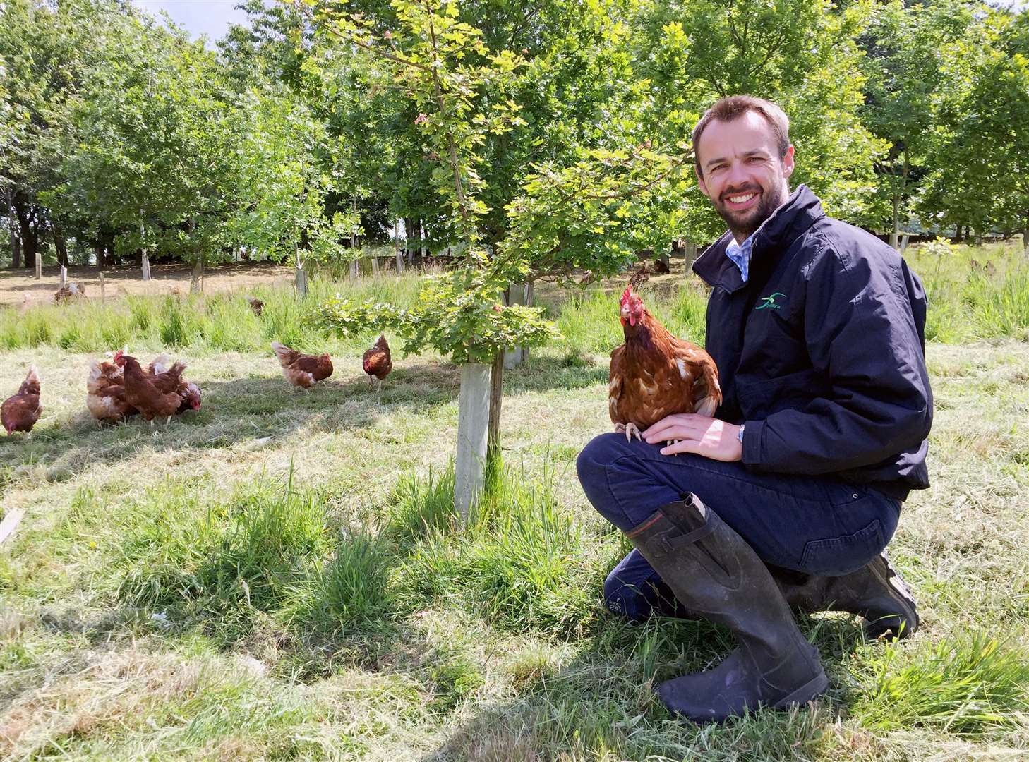 Graham Fuller is production manager at chicken farming firm Fridays Ltd. Picture: Fridays Ltd