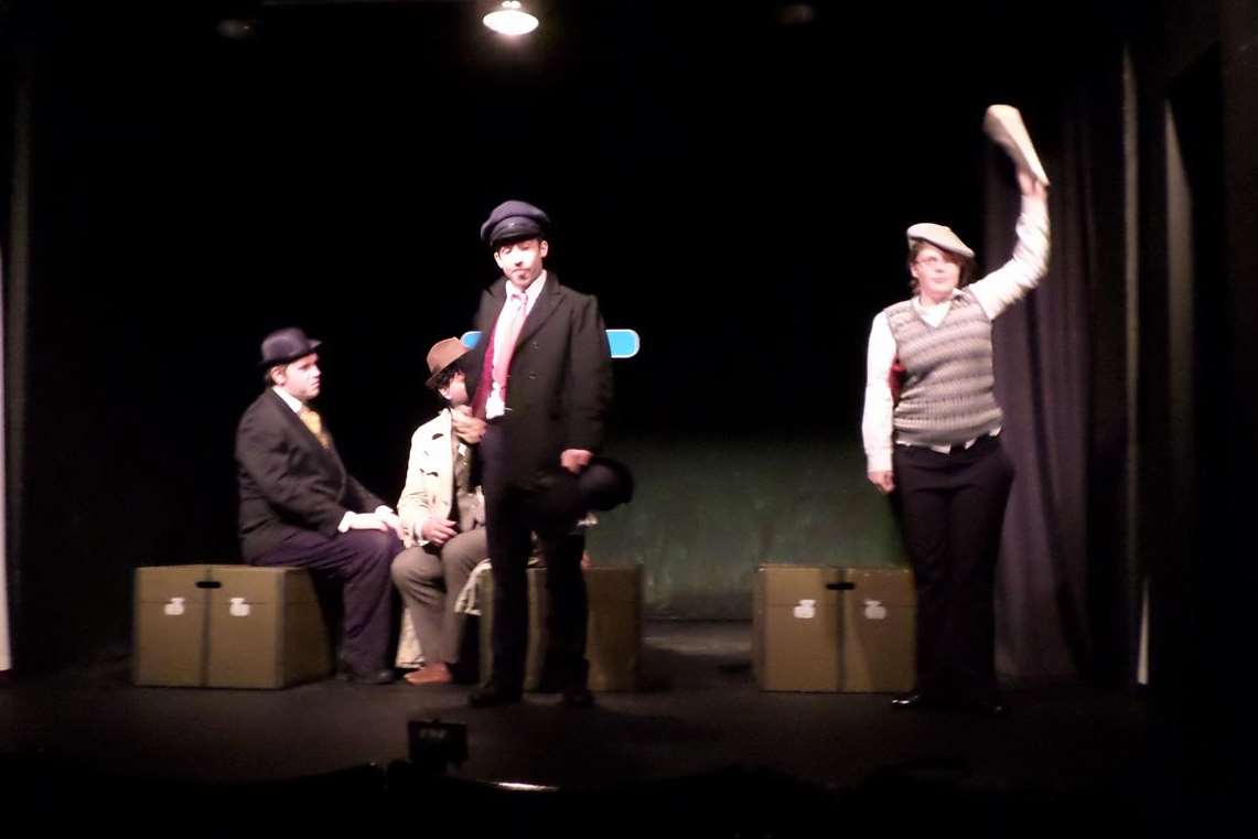 The 39 Steps is Medway Little Theatre's final production of the Spring/Summer season.