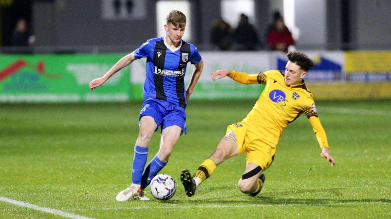 Gillingham up against Sutton United in the FA Youth Cup Picture: Kent Pro Images