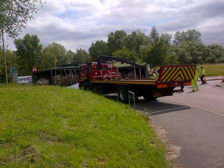 Snodland lorry crash
