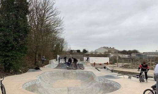 Swale council say the Mill Way skatepark in Sittingbourne has strong transport links with the rest of the borough