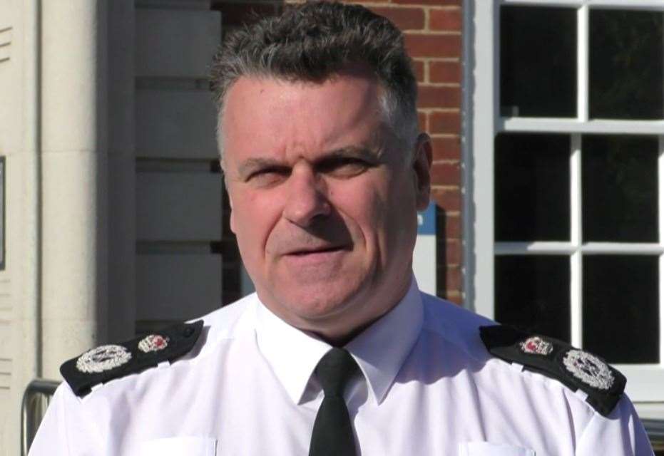 Kent Police Chief Constable Alan Pughsley