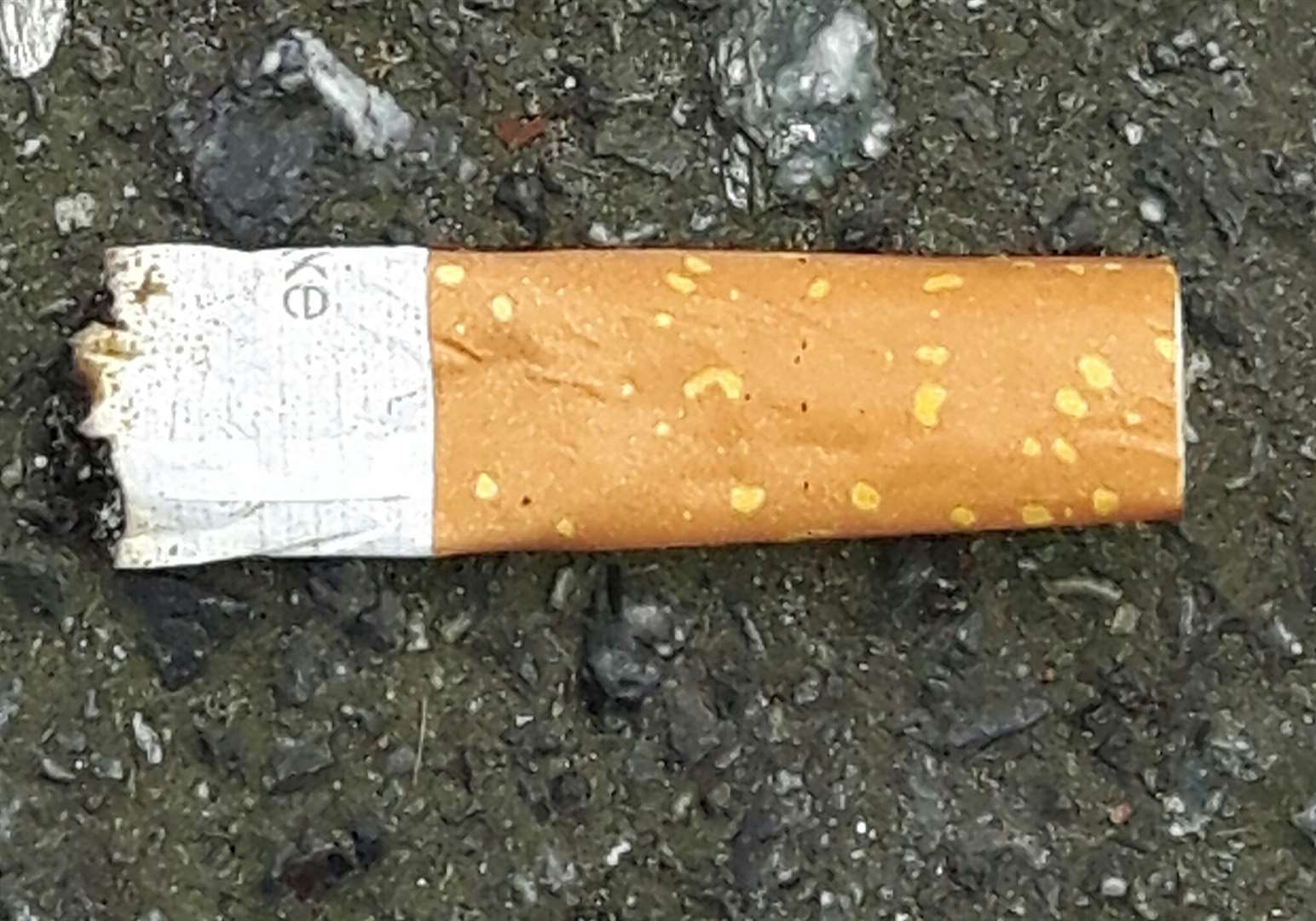 Cigarette ends are the number one form of litter in this country