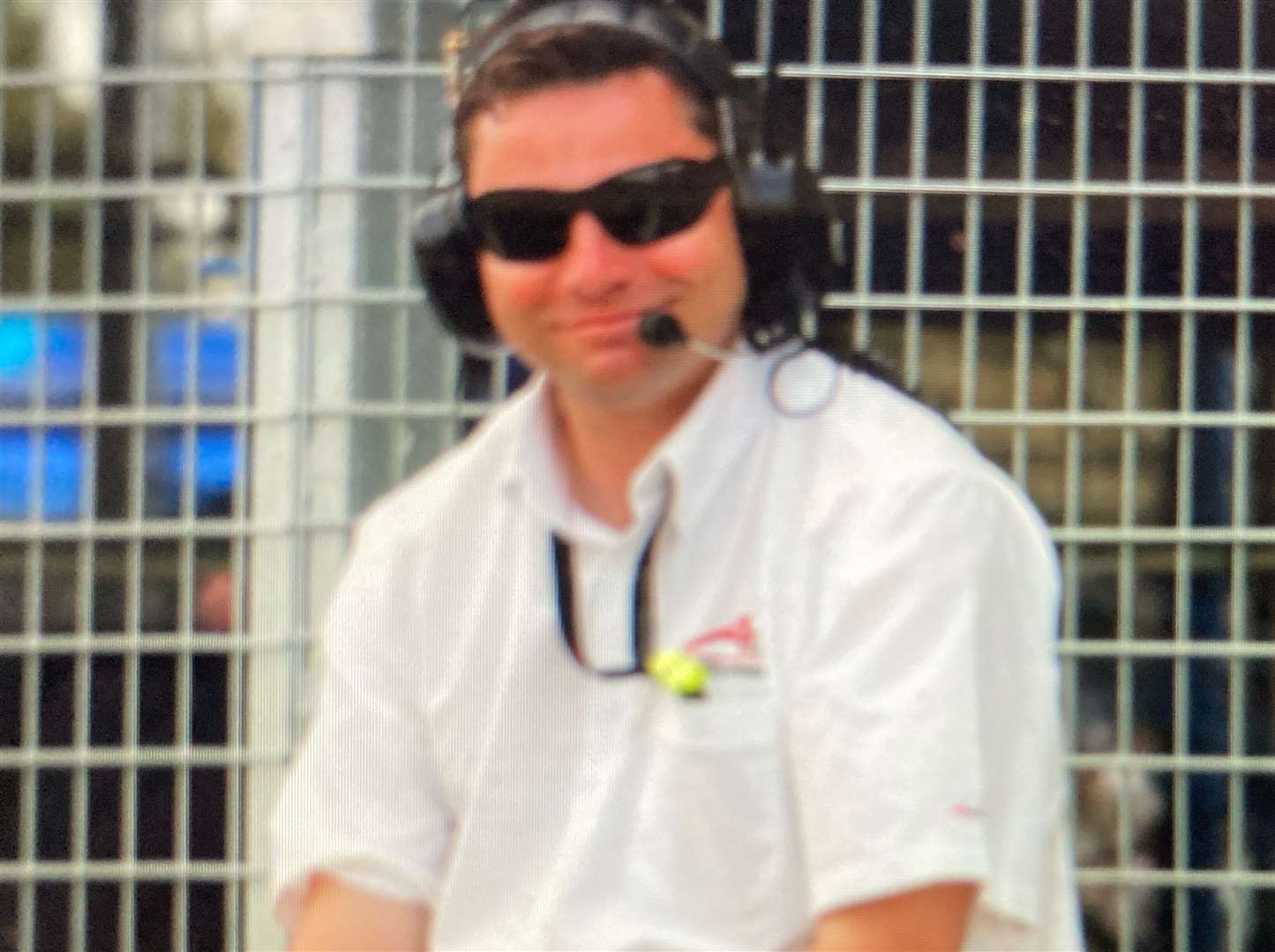 Goudhurst's Simon Hill, whose son Jake races in the BTCC, drove the A1 pace car and later became the championship's TV pitlane reporter. He's pictured here prior to the Durban race in South Africa in February 2007