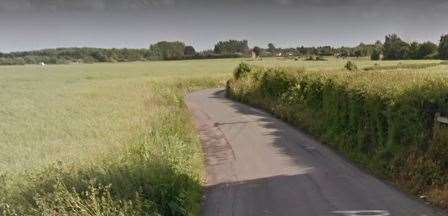 Part of Durlock Road, Staple. Picture Google Maps (27505874)