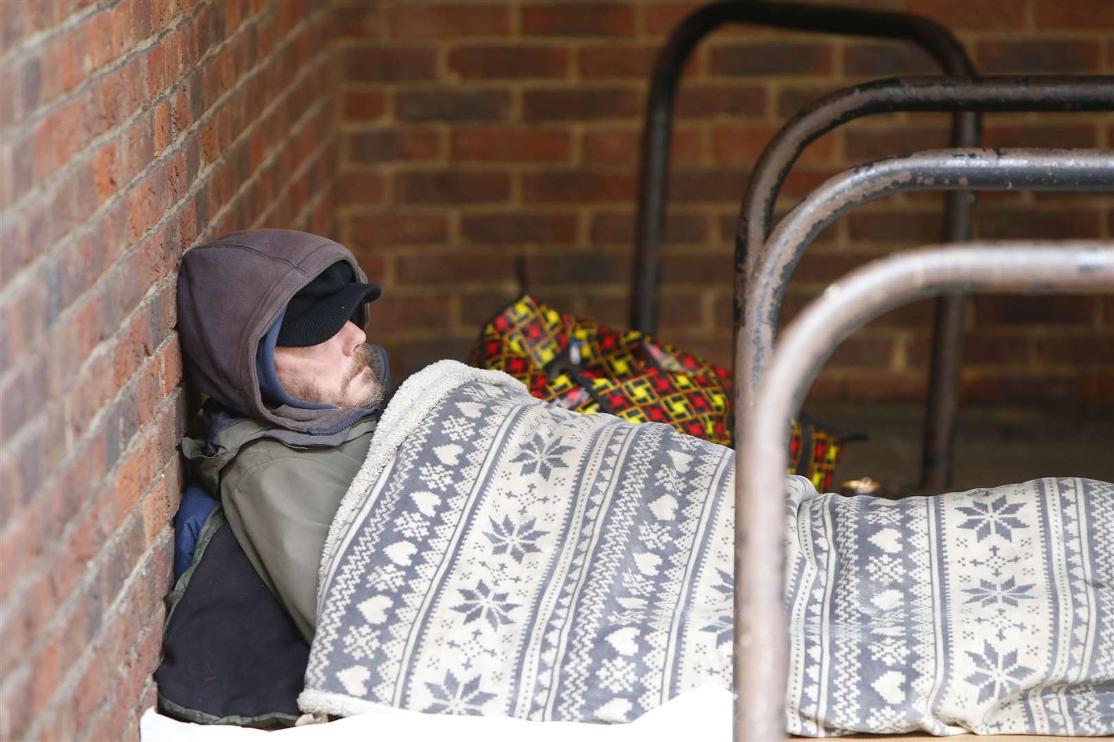 At the last count, Maidstone had only two rough sleepers
