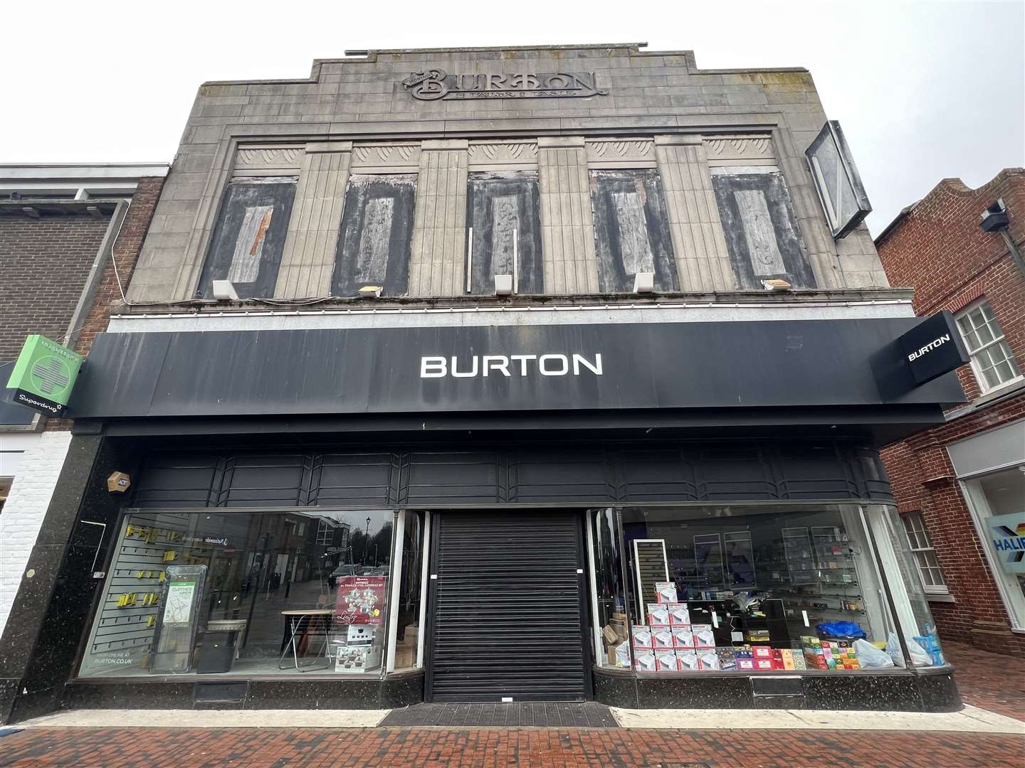 The former Burton store in Sittingbourne High Street is having a refit. Picture: Megan Carr