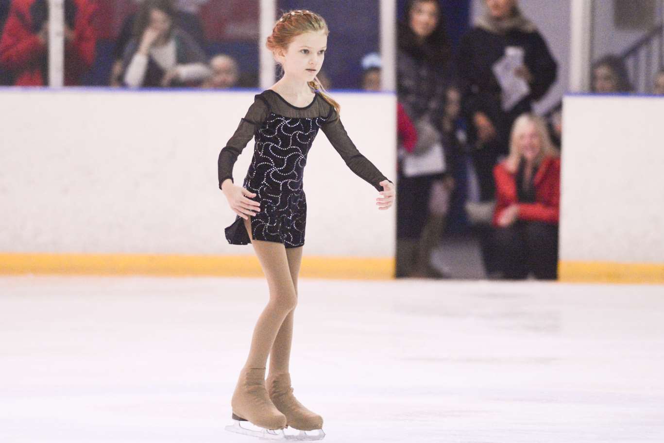 Annabelle Higgins ice skating
