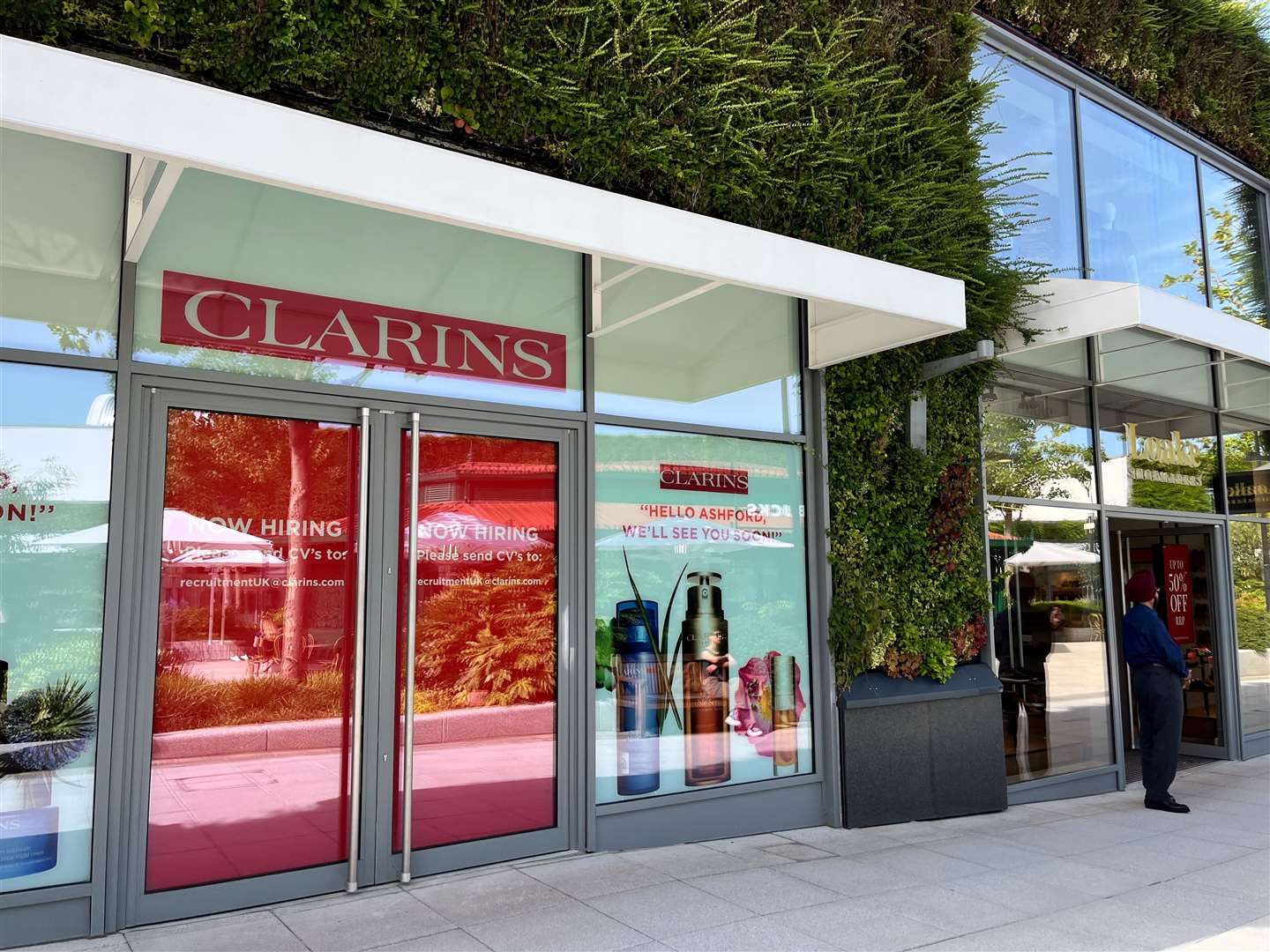 Clarins is set to open at Ashford Designer Outlet