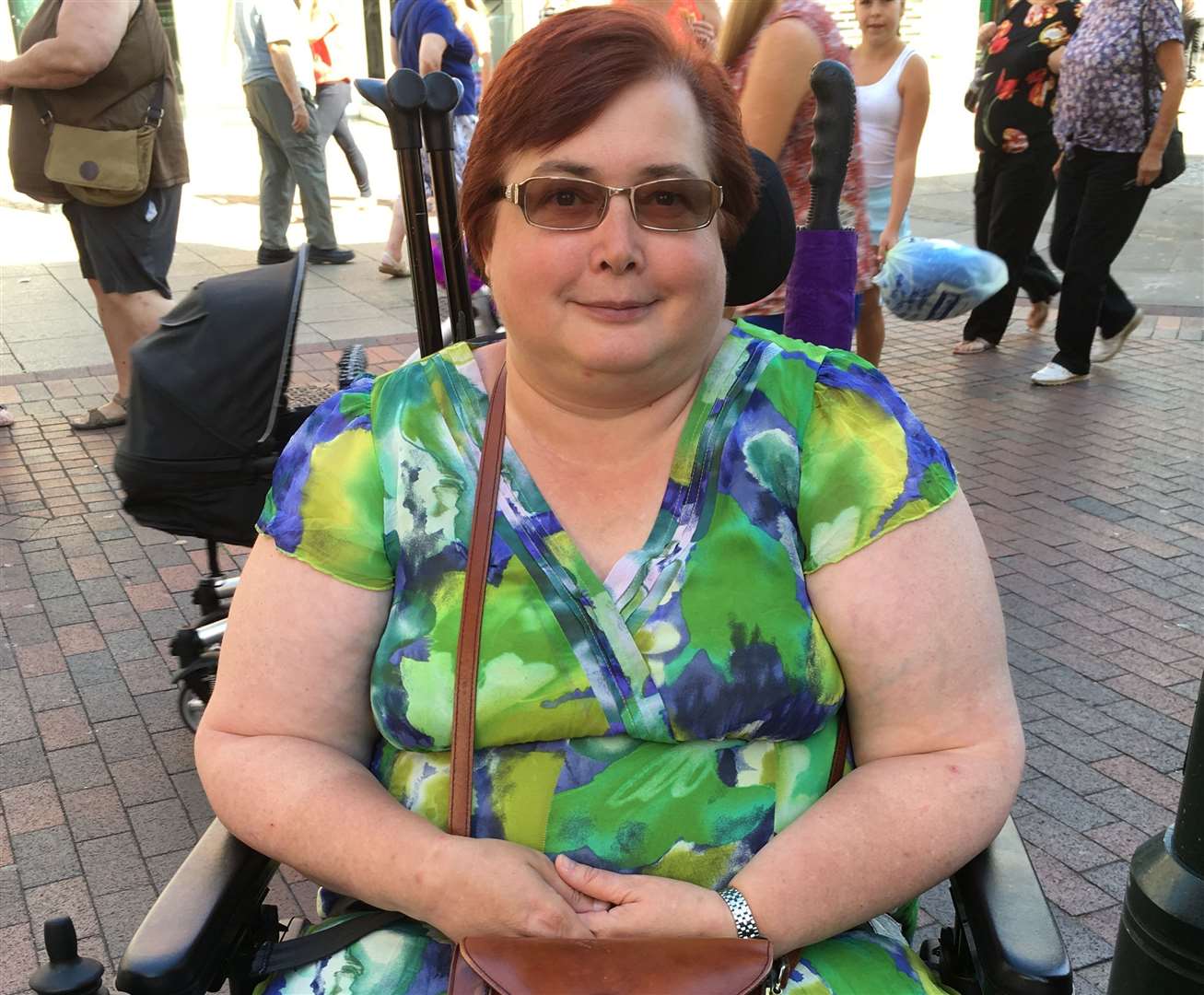 Disability rights campaigner Sue Groves