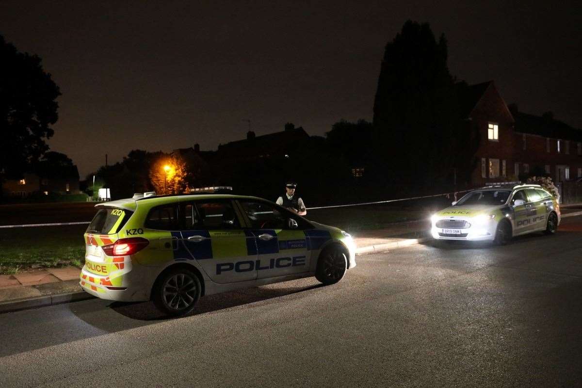 Police were called after a 17-year-old was stabbed. Pictures from UKNIP