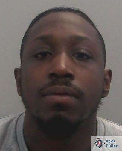 Azroy Dawes Clarke has been jailed following a burglary in Gillingham. Picture: Kent Police