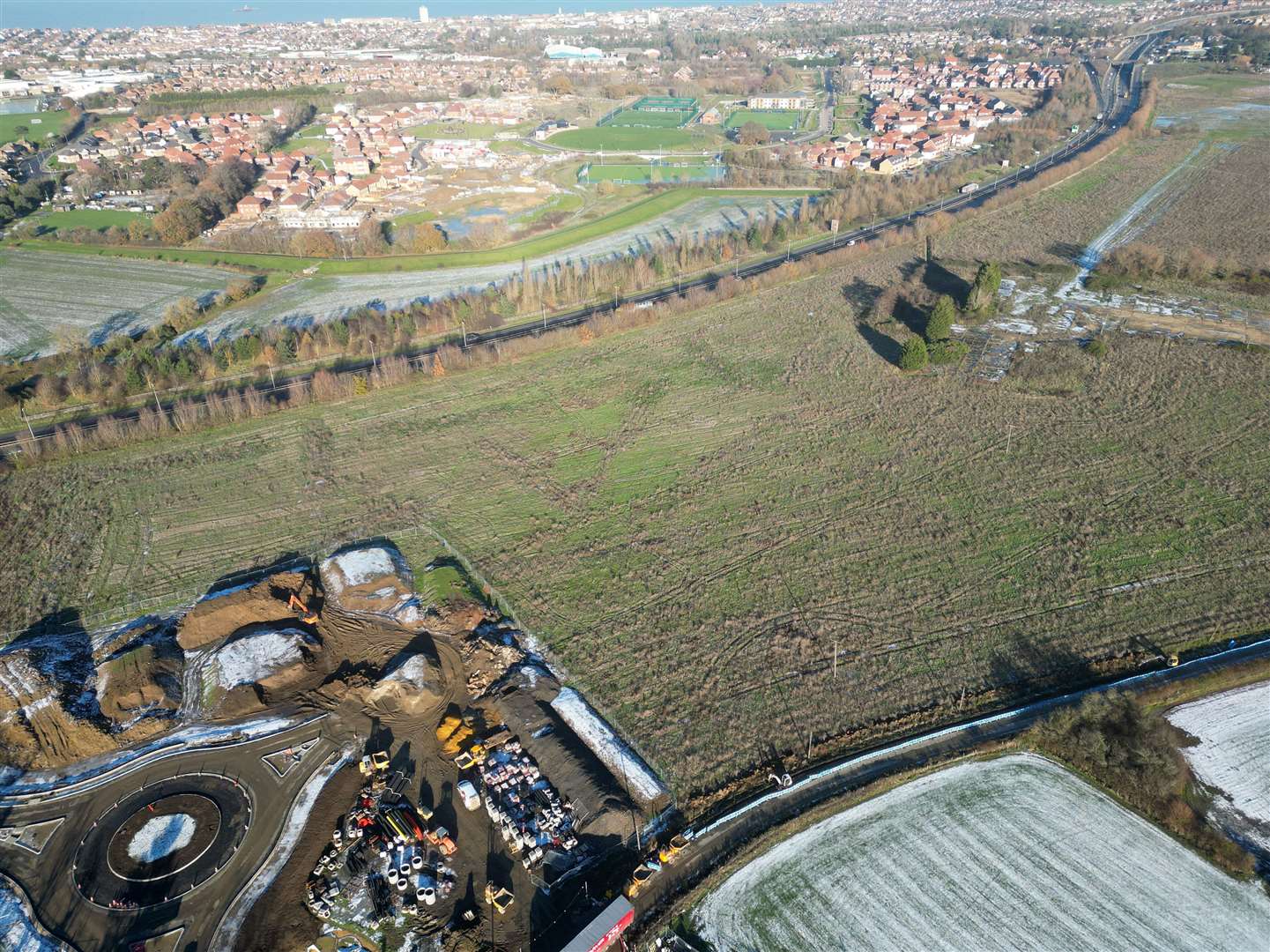 Strode Farm is one of four new developments set to line Bullockstone Road in Herne Bay. Picture: Barry Goodwin