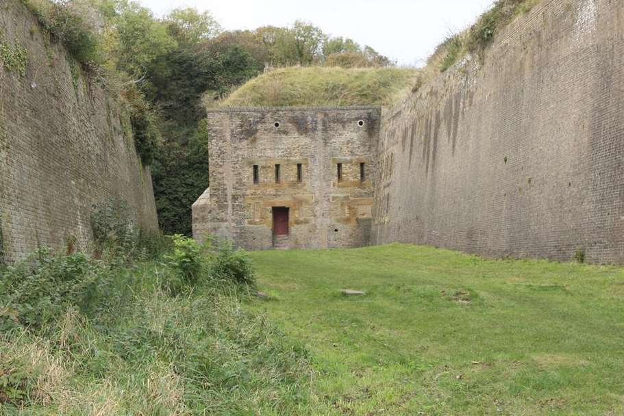 The Drop Redoubt on Dover's Western Heights.
