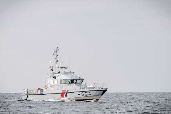 A French patrol vessel picked up the migrants. Library picture from préfecture maritime de la Manche et de la mer du Nord