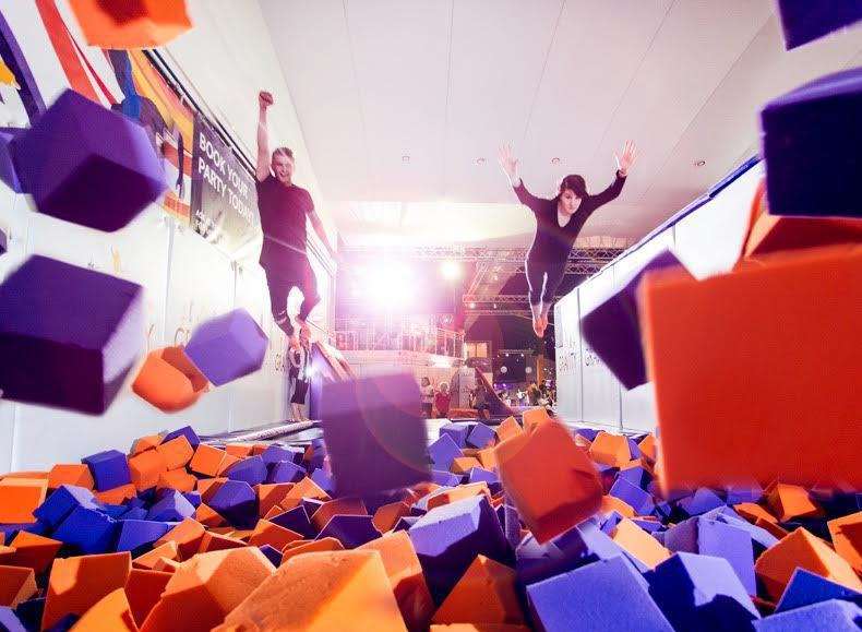 Gravity indoor trampoline park is one option for families who have today off