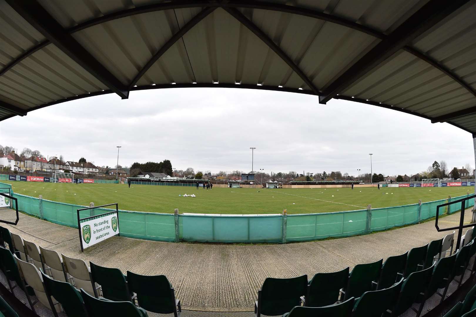 The Oakwood Sports Ground, home of VCD Athletic Picture: Keith Gillard
