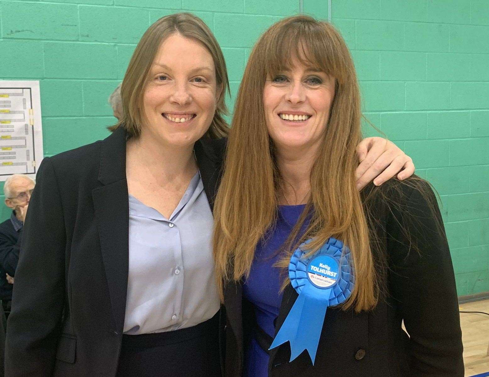 Tracey Crouch and Kelly Tolhurst have been re-elected