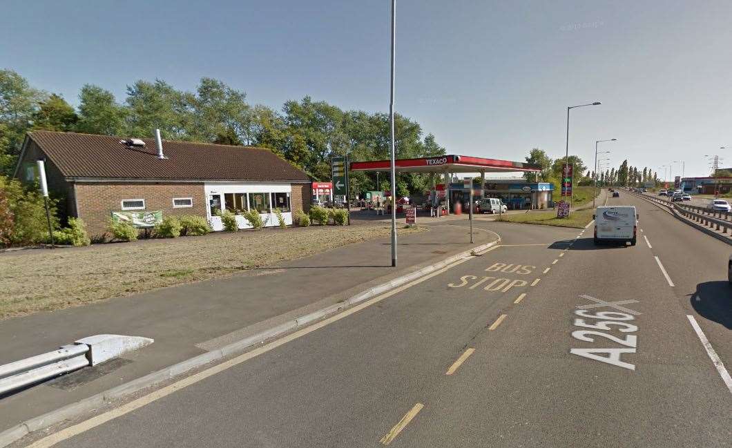 Subway at the petrol station in Sandwich