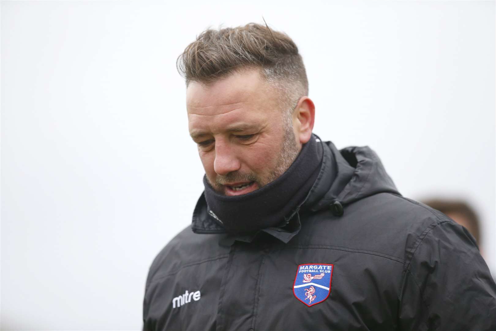Margate manager Jay Saunders. Picture: Andy Jones (30666538)