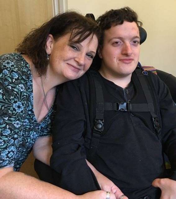 Mum Ruth Dalton was told Samuel Boakes, now 20, would not make it beyond three