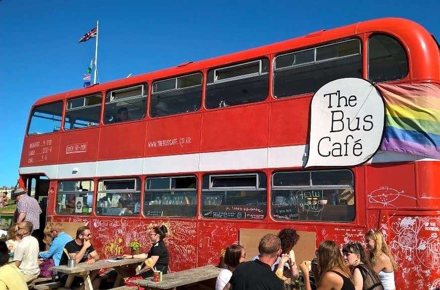 The Bus Cafe is a popular foodies' destination along the Margate seafront. Picture: Facebook/Bus Cafe