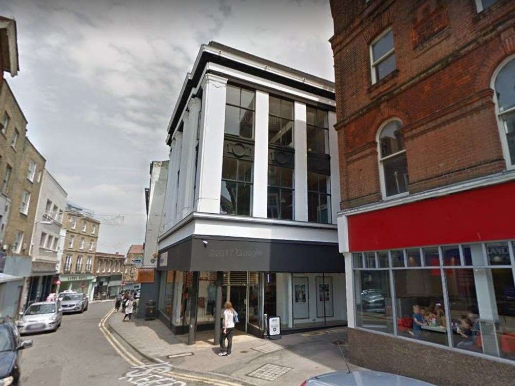 Lana Vanzetta's home and art gallery Margate House in the high street, pictured in 2017. Picture: Google Street View