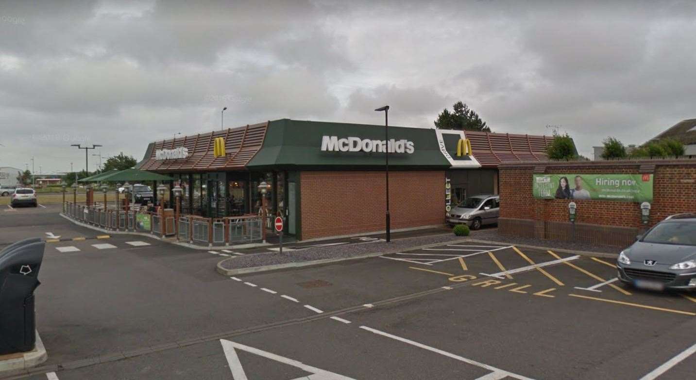 The McDonald's branch in Margate Road, Broadstairs. Picture: Google Street View