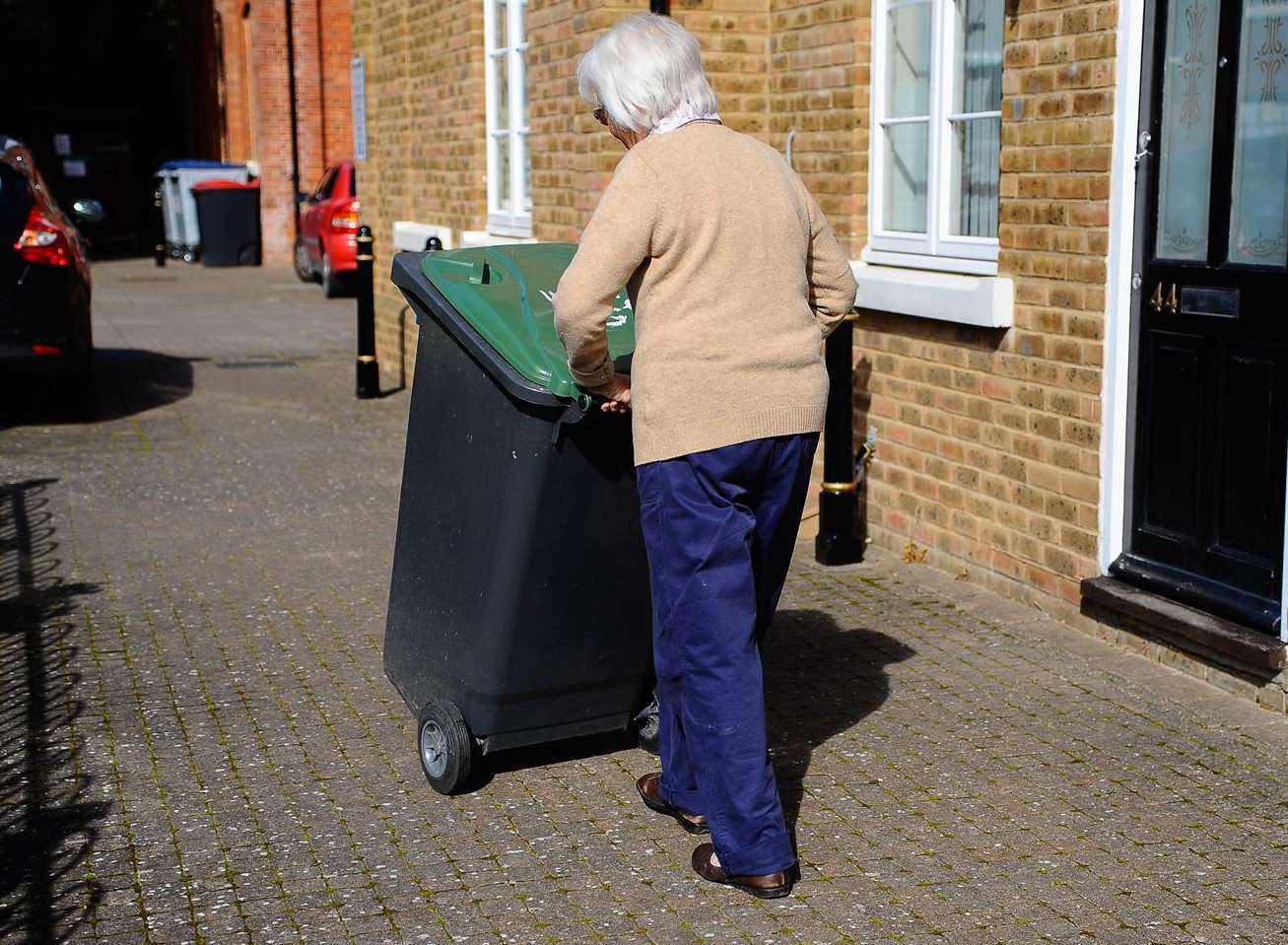 Canterbury council and Serco have promised Mrs Niller's bins will be collected on time in future. Picture: Alan Langley