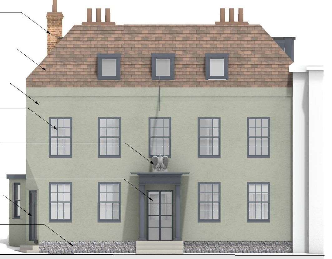A bid to restore the Eagle Inn in Ramsgate has been submitted