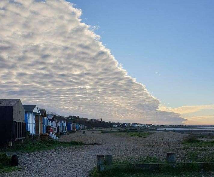 The cloud was spotted near Joy Lane in Whitstable. Pic: Sandrine Alexandrine