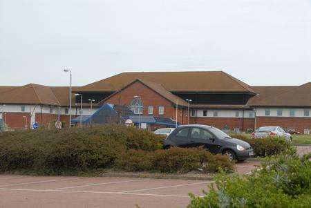 The Queen Elizabeth the Queen Mother Hospital, in Margate