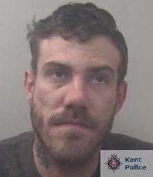 Danny-Lee Andrews, 30, of Monarch Close, Maidstone was jailed. Picture: Kent Police
