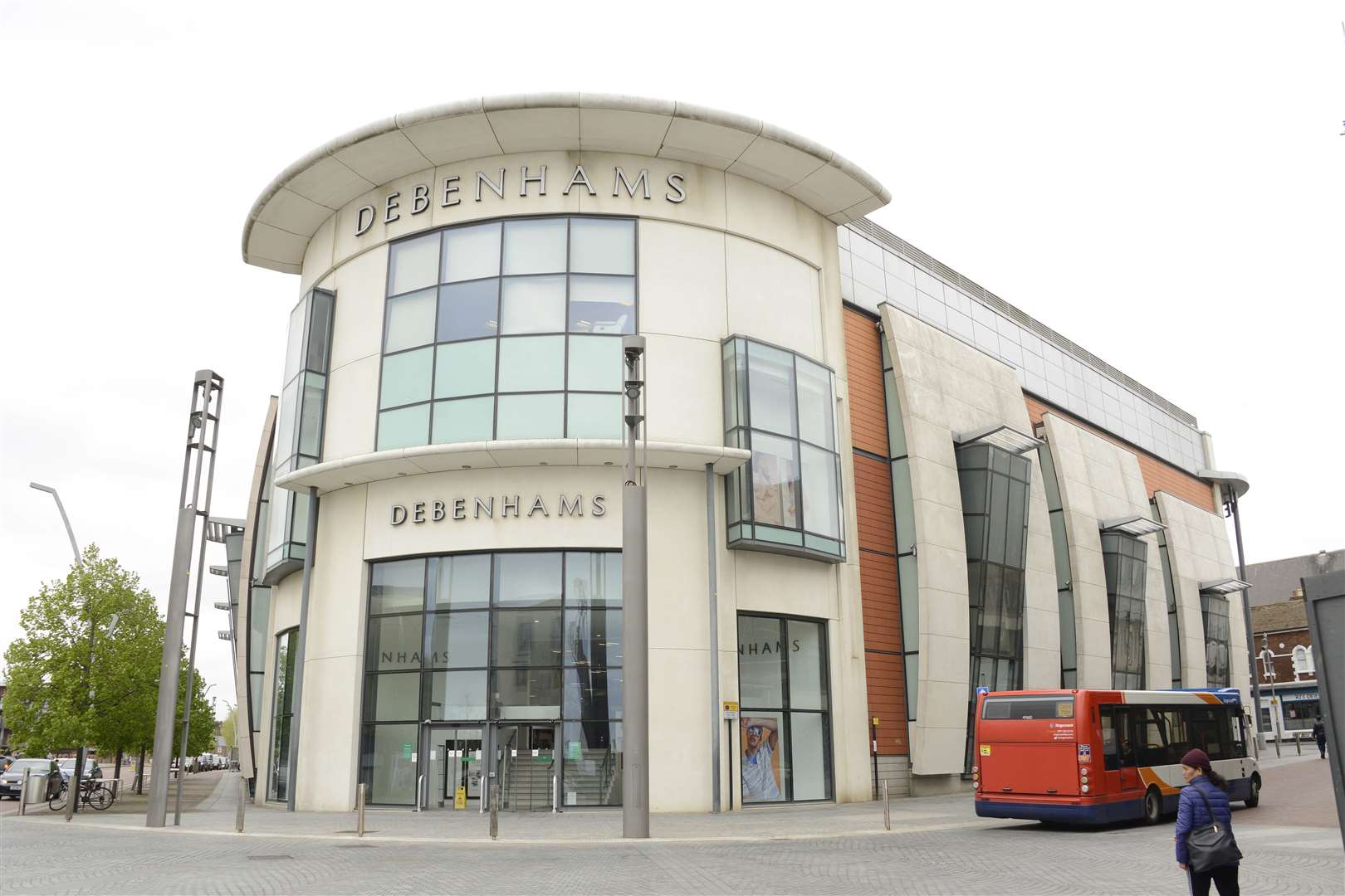 Ashford's Debenhams opened in 2008 as the flagship store in the County Square extension