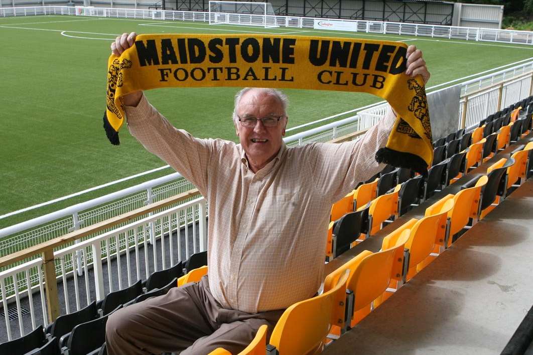 Maidstone United chief executive Bill Williams.