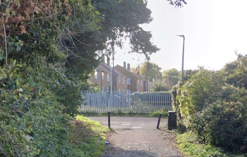 Police are appealing for witnesses after a man was found dead in Lower Twydall Lane, Gillingham. Picture: Google