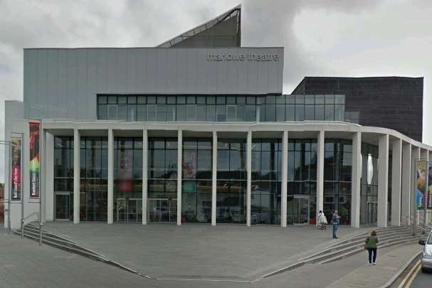 The Marlowe Theatre, in Canterbury. Picture taken in 2014 following its refurbishment. Picture: Google Street View