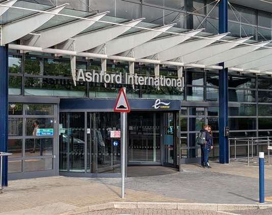 No international trains have run from Ashford International since services were suspended during lockdown