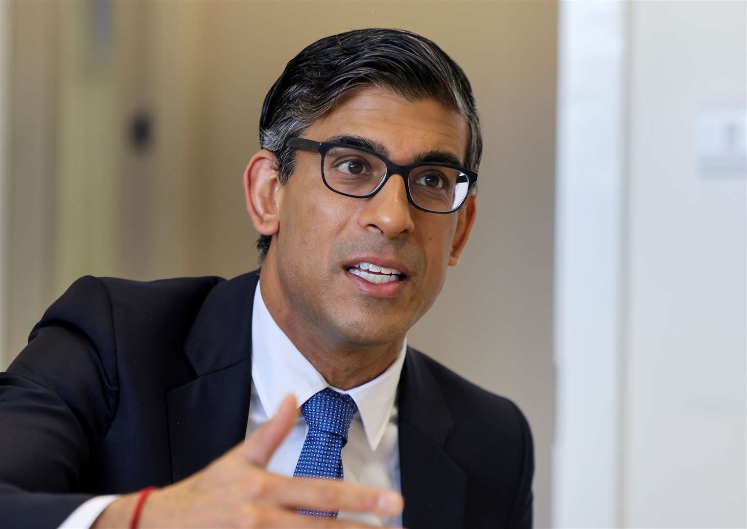 Rishi Sunak insisted he has “turned the corner” to put the country on a better path