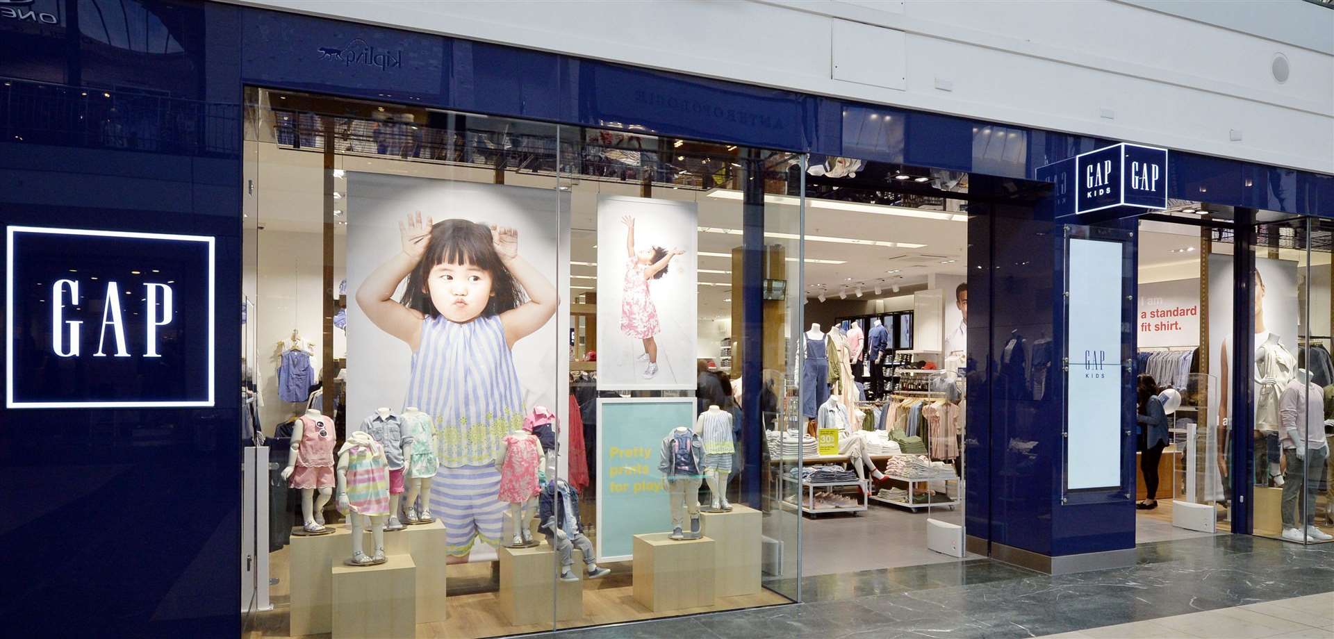 Gap stores in Kent to close as retailer prepares to move online in