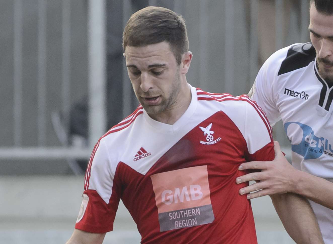 Michael West joined Whitehawk in the summer after being released by Ebbsfleet Picture: Andy Payton