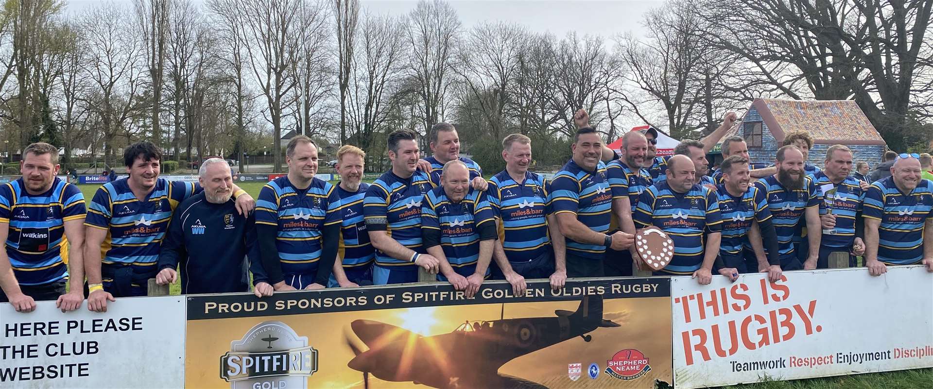 Plate winners Thanet. Picture: Richard Ewence / Maidstone RFC
