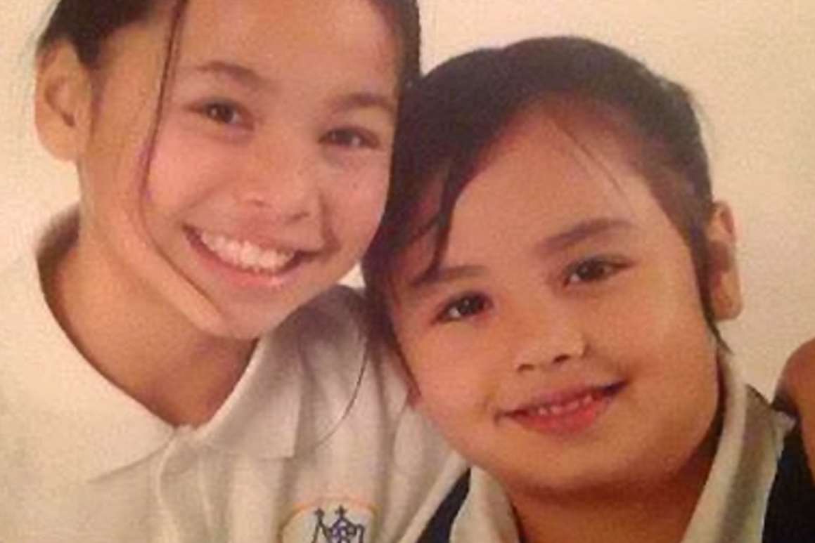Annie and Alina Day, six and ten, went missing on June 1 while visiting their mother in Pattaya, Thailand. Picture: SWNS.com