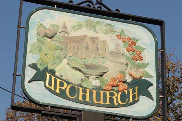 Upchurch village sign