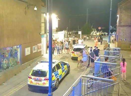 Ambulances were spotted in Whitstable on Saturday. Picture: Ella Black (3197721)