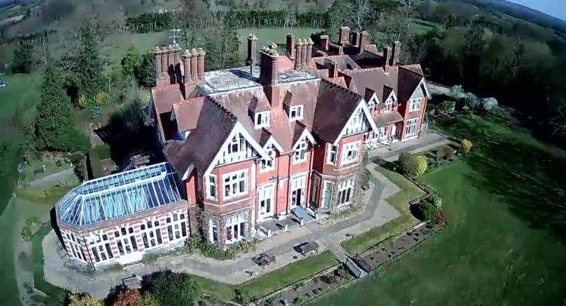 The care home is in an old manor house. Picture: Cox Martin Design Ltd