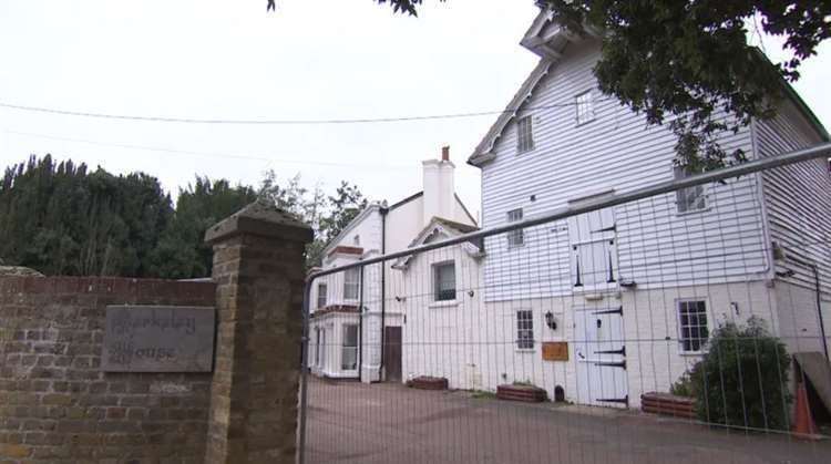 Berkeley House residential home in Lynsted Lane, Sittingbourne before it closed. Picture: ITV Meridian