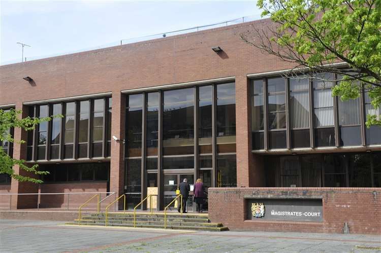 James Brown appeared at Folkestone Magistrates' Court