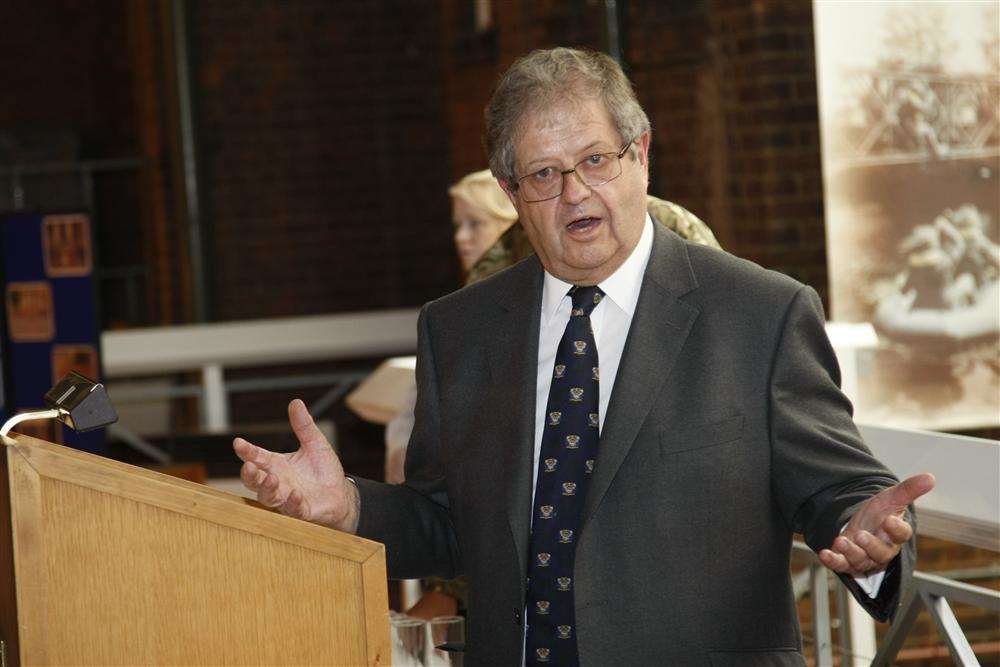 Medway Council leader Cllr Rodney Chambers