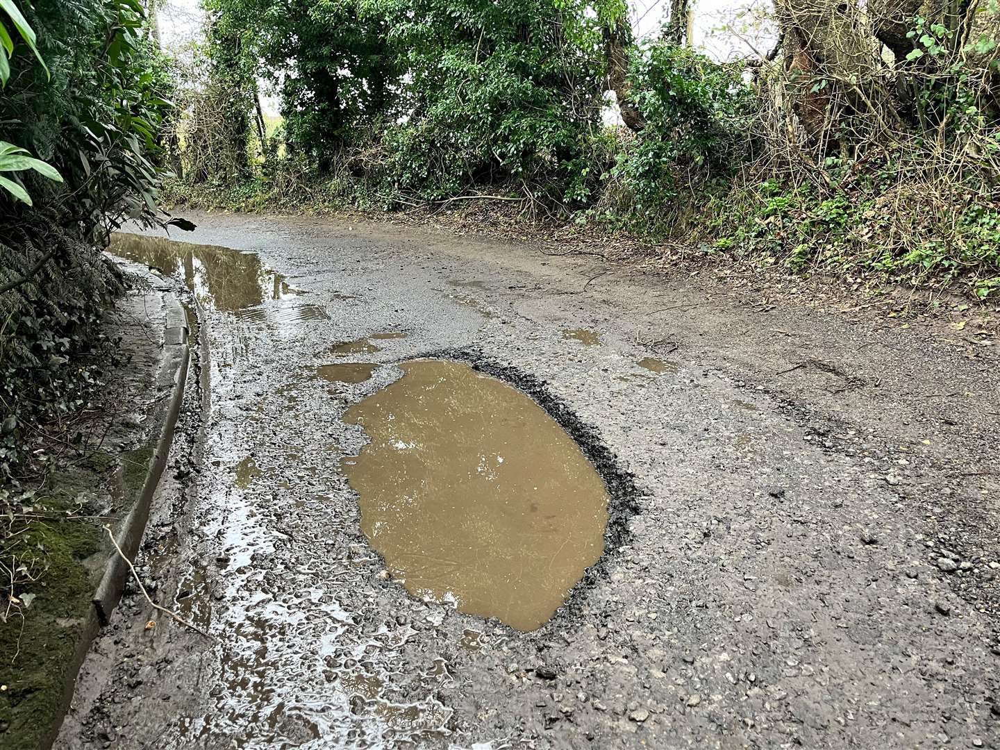 Residents in West Hougham, Dover, recently said they were living in the pothole capital of Kent